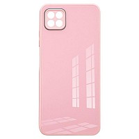 Θήκη TPU & Glass inos Samsung A226B Galaxy A22 5G CamGuard Ροζ