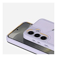 Θήκη Δερμάτινη Dux Ducis Rafi II Mag 3 σε 1 MagSafe RFID Blocker Samsung S921B Galaxy S24 5G με Stand Μωβ
