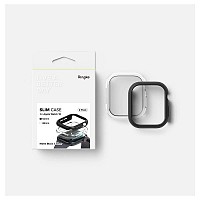 Θήκη PC Ringke Slim Apple Watch 10 42mm Διάφανο & Μαύρο (2 τεμ.)