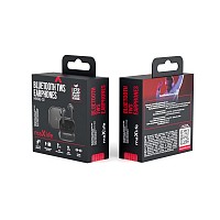 True Wireless Ακουστικά Bluetooth Maxlife MXBE-02 ENC Μαύρο