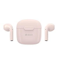 True Wireless Ακουστικά Bluetooth Devia K1 EM057 Kintone Ροζ