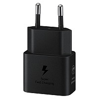 Φορτιστής Ταξιδίου Ταχείας Φόρτισης Samsung EP-T2510NBEG με Έξοδο USB C GaN PD 25W 3A Μαύρο