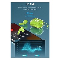 True Wireless Ακουστικά Bluetooth Devia M6 EM406 Smart Ροζ