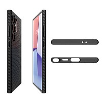 Θήκη Soft TPU Spigen Liquid Air Samsung S928B Galaxy S24 Ultra 5G Μαύρο
