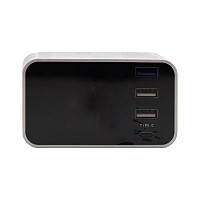 Πολυφορτιστής Πάγκου με 3 Θύρες USB A, 1 USB C & Οθόνη Ενδείξεων