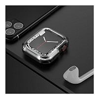 Θήκη TPU & PC Devia Sport Apple Watch 7/ 8 (41mm) Shock Proof Μαύρο
