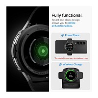 Θήκη Soft TPU Spigen Liquid Air Samsung Galaxy Watch 6 Classic 43mm Μαύρο