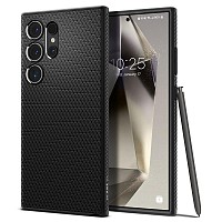 Θήκη Soft TPU Spigen Liquid Air Samsung S928B Galaxy S24 Ultra 5G Μαύρο