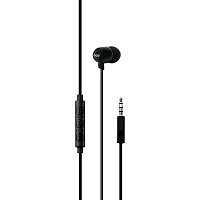 Hands Free Mono inos 3.5mm Flatron II με Μικρά Ακουστικά Μαύρο
