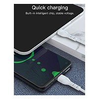 Καλώδιο Σύνδεσης USB 2.0 Devia EC145 USB A σε USB C 1m Kintone Λευκό