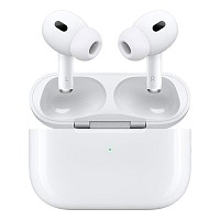 Ακουστικό Bluetooth Apple MTJV3 AirPods Pro (2023) με Θήκη Φόρτισης Magsafe (USB C) Λευκό