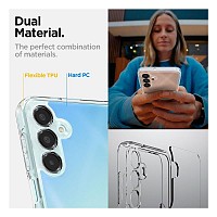 Θήκη TPU & PC Spigen Ultra Hybrid Samsung A165 Galaxy A16/ A166B Galaxy A16 5G Διάφανο