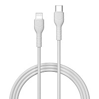 Καλώδιο Σύνδεσης USB 2.0 Devia EC150 USB C σε Lightning PD 27W 1m Kintone Λευκό