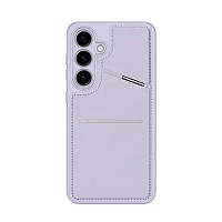 Θήκη Δερμάτινη Dux Ducis Rafi II Mag 3 σε 1 MagSafe RFID Blocker Samsung S921B Galaxy S24 5G με Stand Μωβ