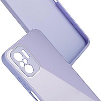 Θήκη TPU & Glass inos Samsung A736B Galaxy A73 5G CamGuard Μωβ