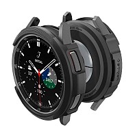 Θήκη Soft TPU Spigen Liquid Air Samsung Galaxy Watch 6 Classic 43mm Μαύρο