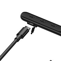 Στερεοφωνικό Ακουστικό Bluetooth Devia EM036 Sport Kintone Neckband Μαύρο