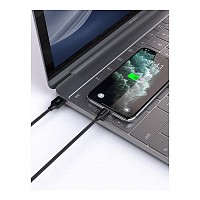 Καλώδιο Σύνδεσης USB 2.0 Devia EC203 Braided USB A σε micro USB 1m Gracious Μαύρο