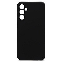 Θήκη Liquid Silicon inos Samsung A245F Galaxy A24 4G L-Cover Μαύρο