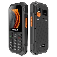 Κινητό Τηλέφωνο Hammer 6 LTE (Dual SIM) Μαύρο