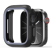 Θήκη PC Dux Ducis Bamo Apple Watch Series 7/8/9 45mm Μαύρο-Γκρι