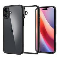 Θήκη TPU & PC Spigen Ultra Hybrid Apple iPhone 16 Μαύρο
