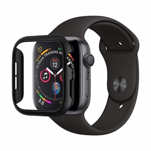 Θήκη PC Spigen Thin Fit Apple Watch 4/ 5/ 6/ SE 44mm Μαύρο