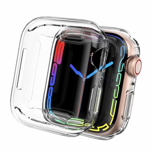 Θήκη TPU Ahastyle WA05 Premium Apple Watch 7 41mm Διάφανο (2 τεμ.)