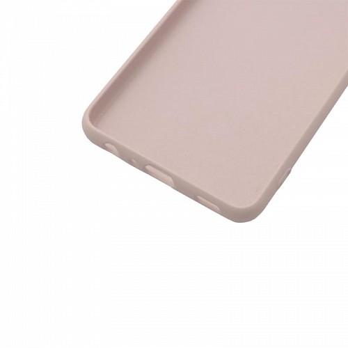 Θήκη Liquid Silicon inos Samsung A325F Galaxy A32 4G L-Cover Σομόν