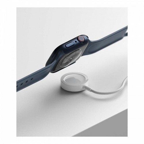 Θήκη PC Ringke Slim Apple Watch 7/ 8 41mm Διάφανο & Μπλε (2 τεμ)