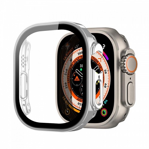 Θήκη PC Dux Ducis Hamo Metallic Apple Watch Ultra 49mm Ασημί