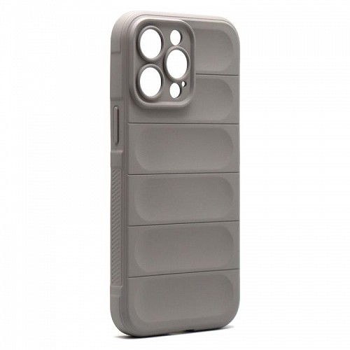 Θήκη Shield TPU inos Apple iPhone 14 Pro Max Stripes Ανοιχτό Γκρι