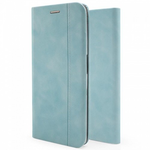 Θήκη Flip Book inos Apple iPhone 14 Plus 5G S-Folio NE Παστέλ Μπλε