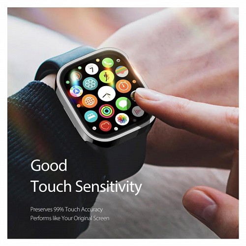Θήκη PC Dux Ducis Hamo Metallic Apple Watch 10 46mm Μαύρο