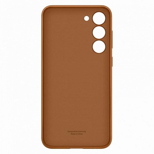 Θήκη Δερμάτινη Samsung EF-VS916LAEG S916B Galaxy S23 Plus 5G Καφέ