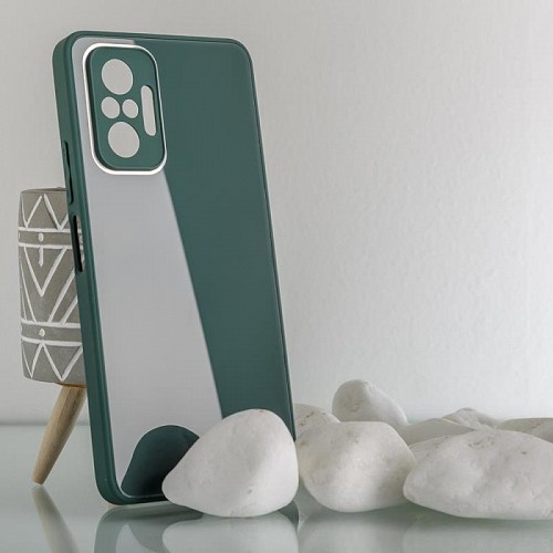 Θήκη TPU & Glass inos Apple iPhone 11 Pro Max CamGuard Πράσινο