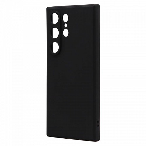 Θήκη Soft TPU inos Samsung Galaxy S24 Ultra 5G S-Cover Μαύρο