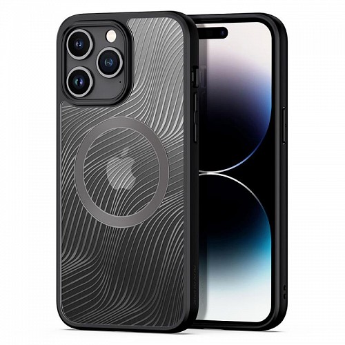 Θήκη TPU & PC Dux Ducis Aimo Magnetic MagSafe Apple iPhone 15 Pro Μαύρο