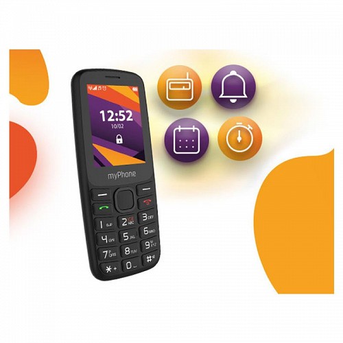 Κινητό Τηλέφωνο myPhone 6410 LTE (Dual SIM) Μαύρο