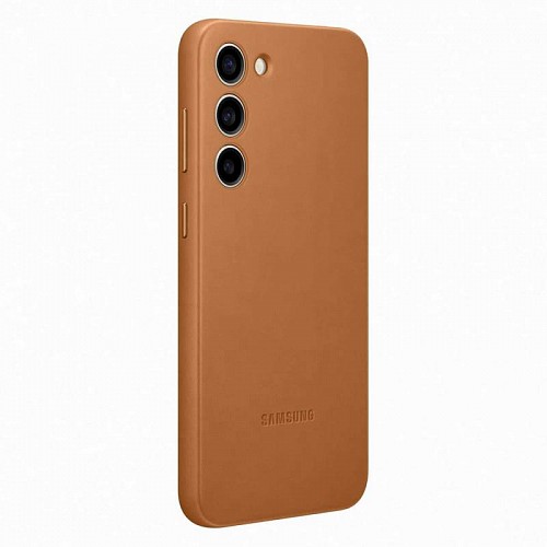 Θήκη Δερμάτινη Samsung EF-VS916LAEG S916B Galaxy S23 Plus 5G Καφέ