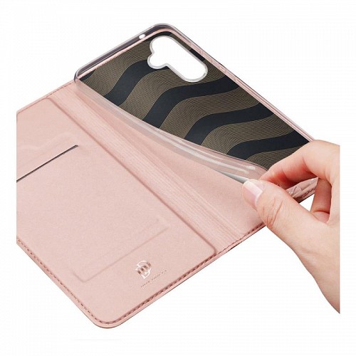 Θήκη Flip Dux Ducis Skin Pro Samsung Galaxy S24 5G Ροζ