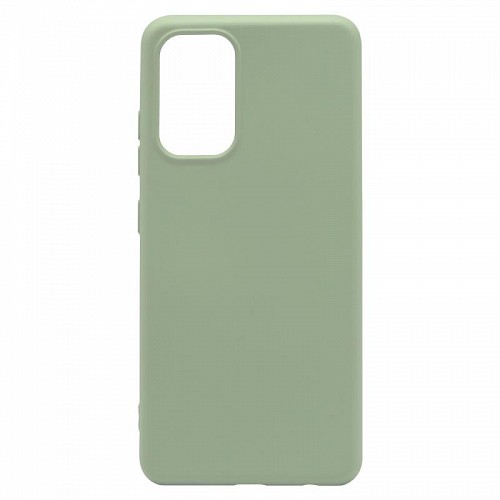 Θήκη Liquid Silicon inos Samsung A325F Galaxy A32 4G L-Cover Λαδί