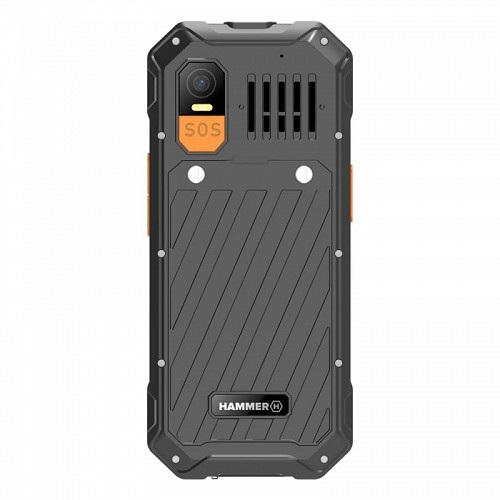 Κινητό Τηλέφωνο Hammer 6 LTE (Dual SIM) Μαύρο