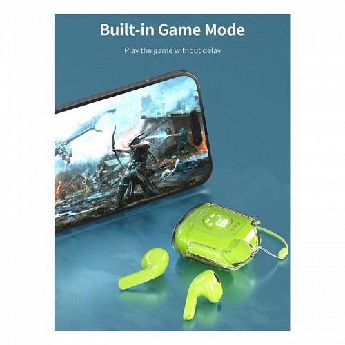 True Wireless Ακουστικά Bluetooth Devia M6 EM406 Smart Ροζ