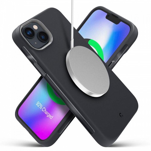 Θήκη Soft TPU & PC Spigen Cyrill Ultra Color Mag Magsafe Apple iPhone 14 Plus Σκούρο Γκρι