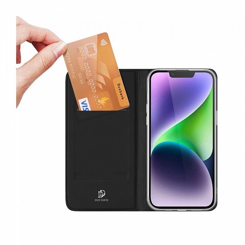 Θήκη Flip Dux Ducis Skin Pro Apple iPhone 15 Plus Μαύρο