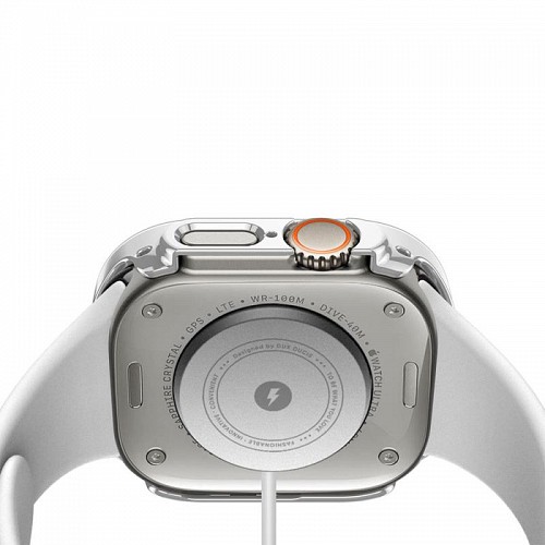 Θήκη PC Dux Ducis Hamo Metallic Apple Watch Ultra 49mm Ασημί