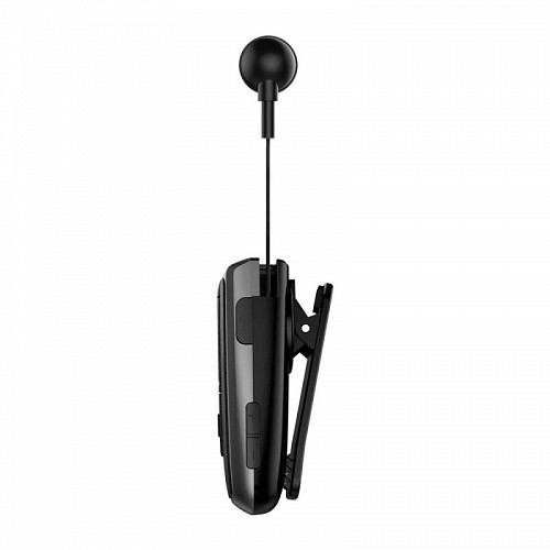 Στερεοφωνικό Ακουστικό Bluetooth iPro RH219s Retractable με Δόνηση Μαύρο-Γκρι