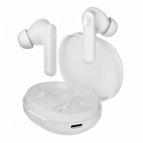 True Wireless Ακουστικά Bluetooth Haylou Moripods T78 ANC In-ear Λευκό