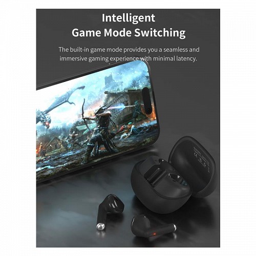 True Wireless Ακουστικά Bluetooth Devia M7 EM404 ENC Smart Μωβ